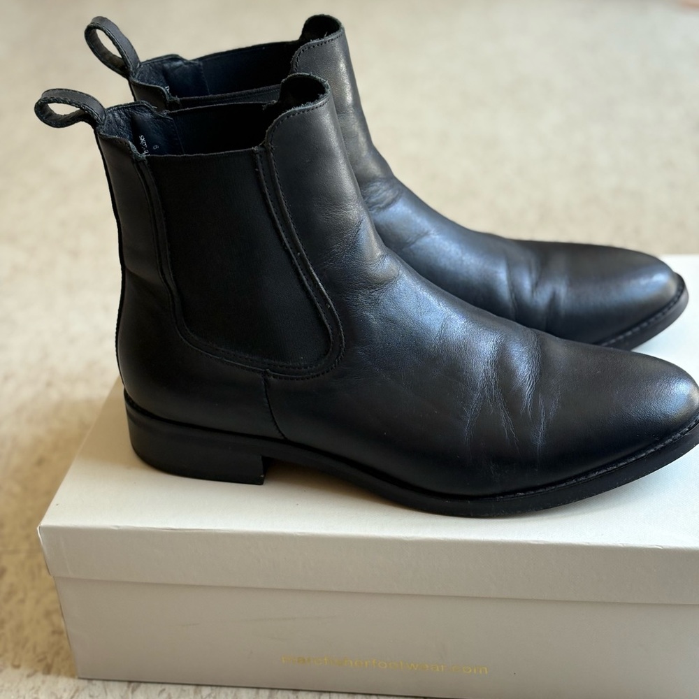 Thursday Boot Co., Duchess women’s black leather boots